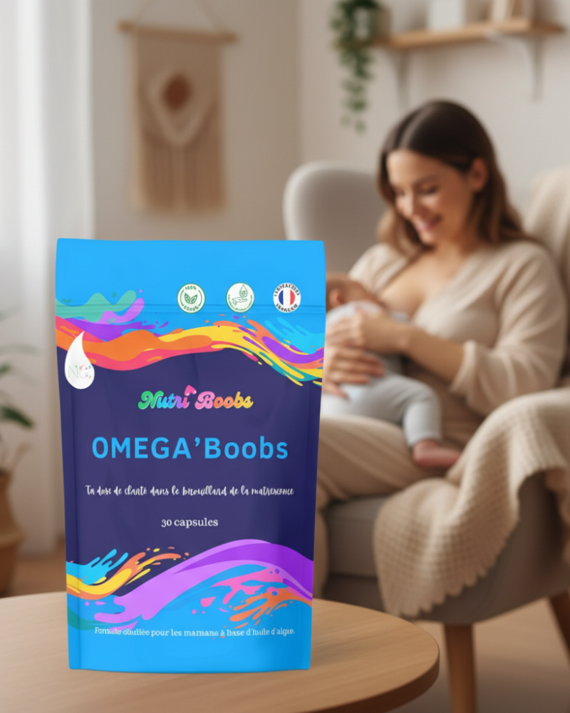 OMEGA’Boobs – Oméga 3 Vegan DHA